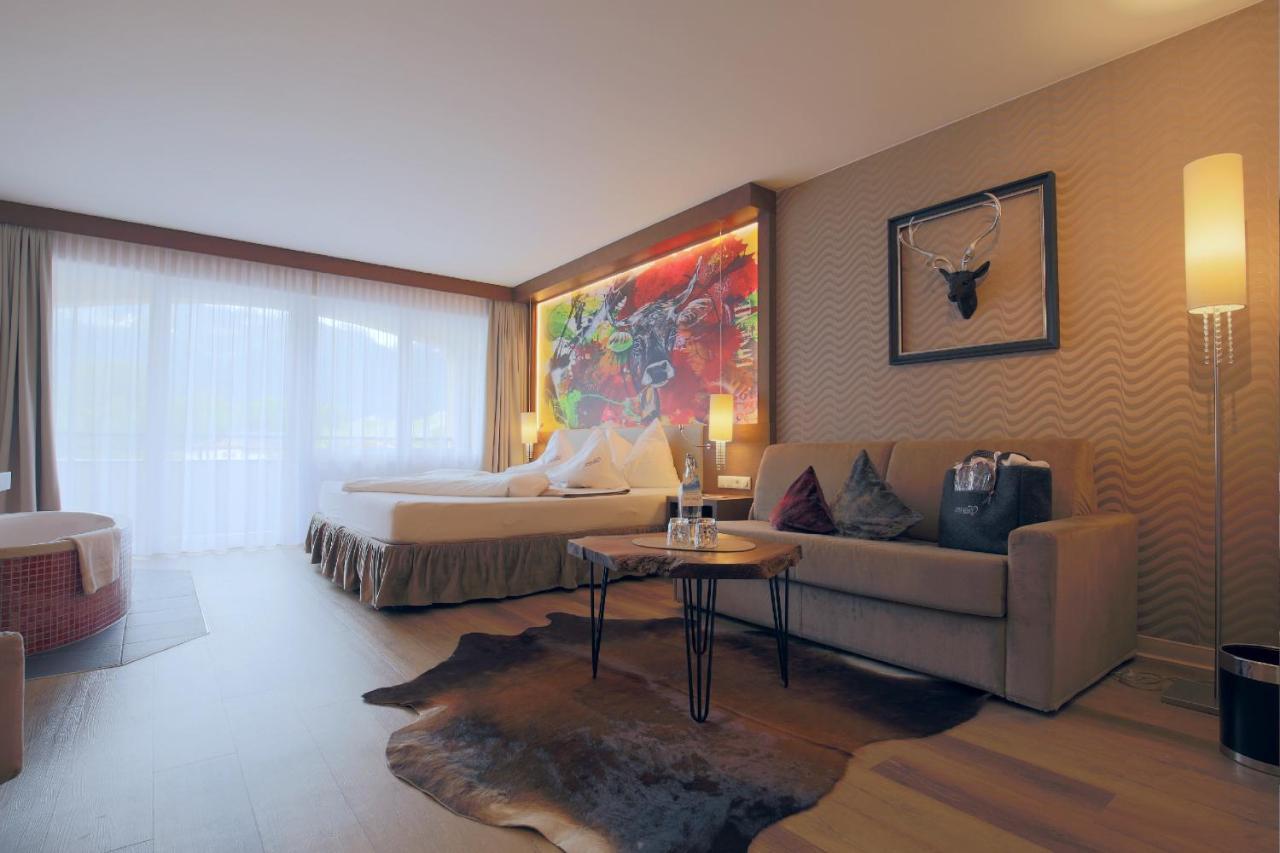 Alpen-Herz Romantik & Spa - Adults Only Ladis Bagian luar foto